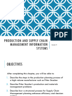 Lesson 4 Production and Supply Chain Management Information Systems