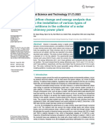 Airflow Change and Exergy Analysis Due To The Installation of Various Types of Partitions in The Collector of A Solar Chimney Power Plant