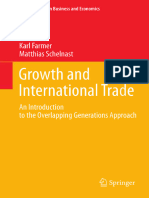 Growth and International Trade An Introduction To The Overlapping Generations Approach by Karl Farmer, Matthias Schelnast (Auth.)