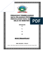 Pengolahan Hasil Nabati