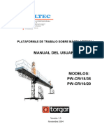 Manual Plataformas Torgar 18-35.10-20.