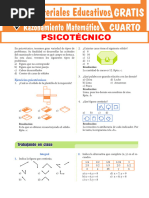 Ejercicios de Psicotécnico para Cuarto Grado de Secundaria