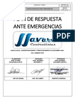 Plan de Respuesta Ante Emergencias