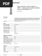Easy UPS 3S - E3SUPS15K3IB1
