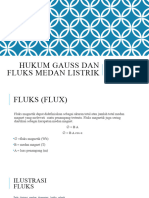 Hukum Gauss Dan Fluks Medan Listrik