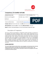 Antennas and Propagation Course Outline TE210907