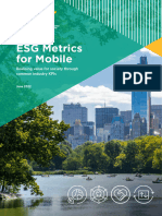 ESG Metrics For Telecom Sector