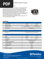 1106D-E70TA Industrial Diesel Engine: Specifications