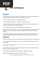 Les Statistiques Exercices de Maths en 2de 2923