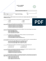 Pace Academy: Factors Affecting Gas Exchange, Blood, and Blood Vessels