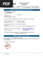 Ficha de Seguridad - Aire - Comprimido