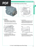 1002 A Series Variable Displacement Piston Pumps