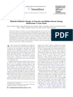 Dialectical Behavior Therapy of Anorexia and Bulimia Nervosa Among Adolescents A Case Series