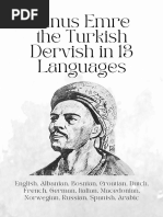 Yunus Emre in 13 Languages