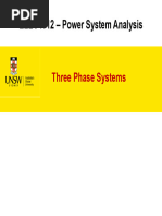 Week 1 - Three Phase Systems