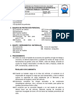 Pets 06-Traslado de Accesorios de Superficie Al Lugar de Trabajo y Viceversa