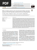 Y. Wang, H. Xiong, Effects of Solution Heat Treatment On The Microstructural Evolution and Tensile Properties of GH3230 Haynes 230 Superalloy LPBF