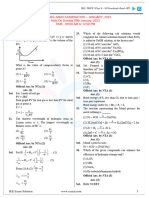 29 01 2023 Chemistry - Paper+With+Answer - Morning