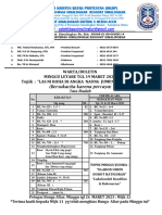 Warta&Acara - Sore - 19 Maret 2023