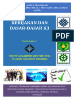 Modul Kebijakan Dan Dasar-Dasar k3