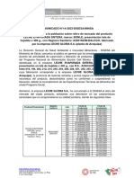 Comunicado - 14 2023 Digesa Minsa 01