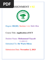 Steps For Creating CV, Assignment Page, Calendar in MS Word