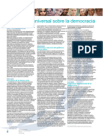 Declaración Universal de La Democracia - 2023