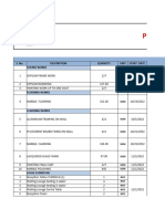 Prestige Skytech Schedule: S. No. Description Quantity Unit Start Date Ceiling Works