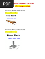 Scaffolding Components Size