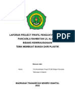 Laporan Kegiatan Project Pelajar Pancasila