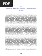 Aplicación Del Análisis Funcional A Diversos Casos Clínicos