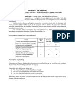 Rule 110 - Prosecution of Offenses