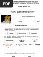 Sesión 11 - Mineralogía