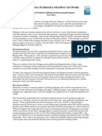 Hydrogen Production Methods and Eviremental Impacts