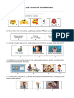 2023 ESCALA DE VALORACION SOCIOEMOCIONAL de 1º A 3º de Primaria