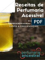 E-Book Receitas de Perfumaria Acessível