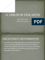 El Error de Descartes 7