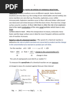 Chemical Kinetics