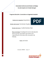 Tarea - 12 - Investigación de La Descripción de Los Puntos Que Tiene Que Tener Una Capacitación de Inducción Al Puesto de Trabajo.