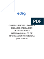 Consecuencias Legales IFRS