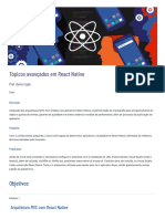 Aula 5 - React Native - Tópicos Avançados em React Native