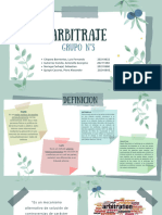 Grupo 3 ARBITRAJE