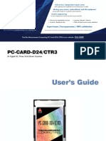 Measurement Computing PC Card D24 CTR3 Datasheet 201792695239