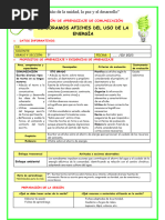 Ses-Mierc-Comun-Elaboramos Afiches Del Uso de La Energía-Jezabel Camargo Único Contacto-978387435