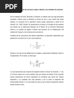 Ecuación Diferencial de Una Barra Sujeta A Flexión