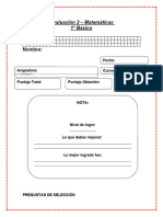 Prueba Pictogramas - 1° B