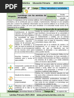 6to Grado Noviembre - 05 Contribuyo Con Los Servicios de Mi Escuela (2023-2024)