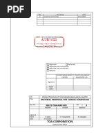 MAP-001 - R0 Material Proposal For Curing Compound