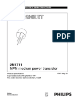 Data Sheet: NPN Medium Power Transistor