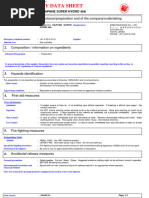 MSDS Dn. Super Hydro 46A-Sakai Indonesia (PT. Idemistu)